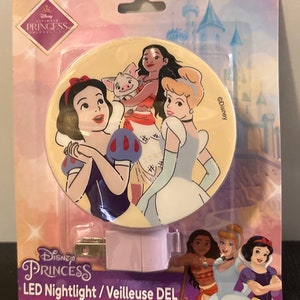 Disney Ultimate Princess Collection Nightlight - Snow White, Cinderella and Pocahontas