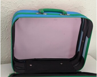 Vintage 1993 Barney and Baby Bop Suitcase - Etsy