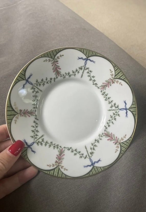 Vintage Collectible Raynaud Limoges France Festivities 6” Saucer