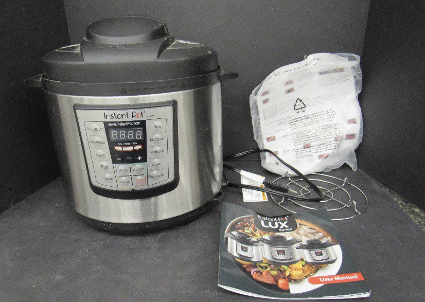 Instant Pot Model IP-LUX60 V3 6 Quart Programmable Pressure 