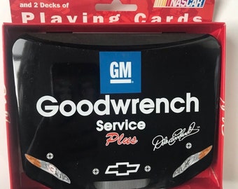 Vintage Sammlerstück GM Goodwrench Service Plus - Dale Earnhardt # 3 (The Intimi- derator) Nasscar Spielkarten, Werbekarten, Souvenirkarten