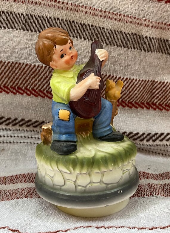 Vintage Hummel Style Music Box Plays Sound of Music - Etsy