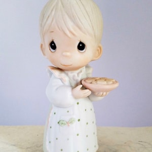 Vintage Collectible Precious Moments 1985 May You Have The Sweetest Christmas Figurine