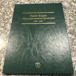Fufty (50) State US Commemorative Quarters 1999-2008 Complete Set 52 Quarters