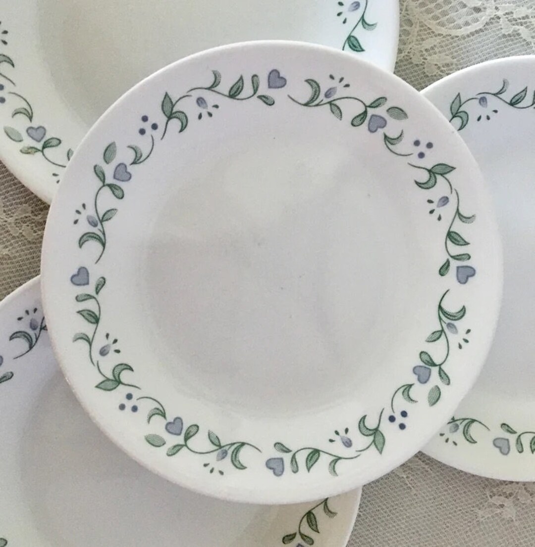 Vintage Collectible Corelle Country Cottage Bread & Butter Plates Etsy