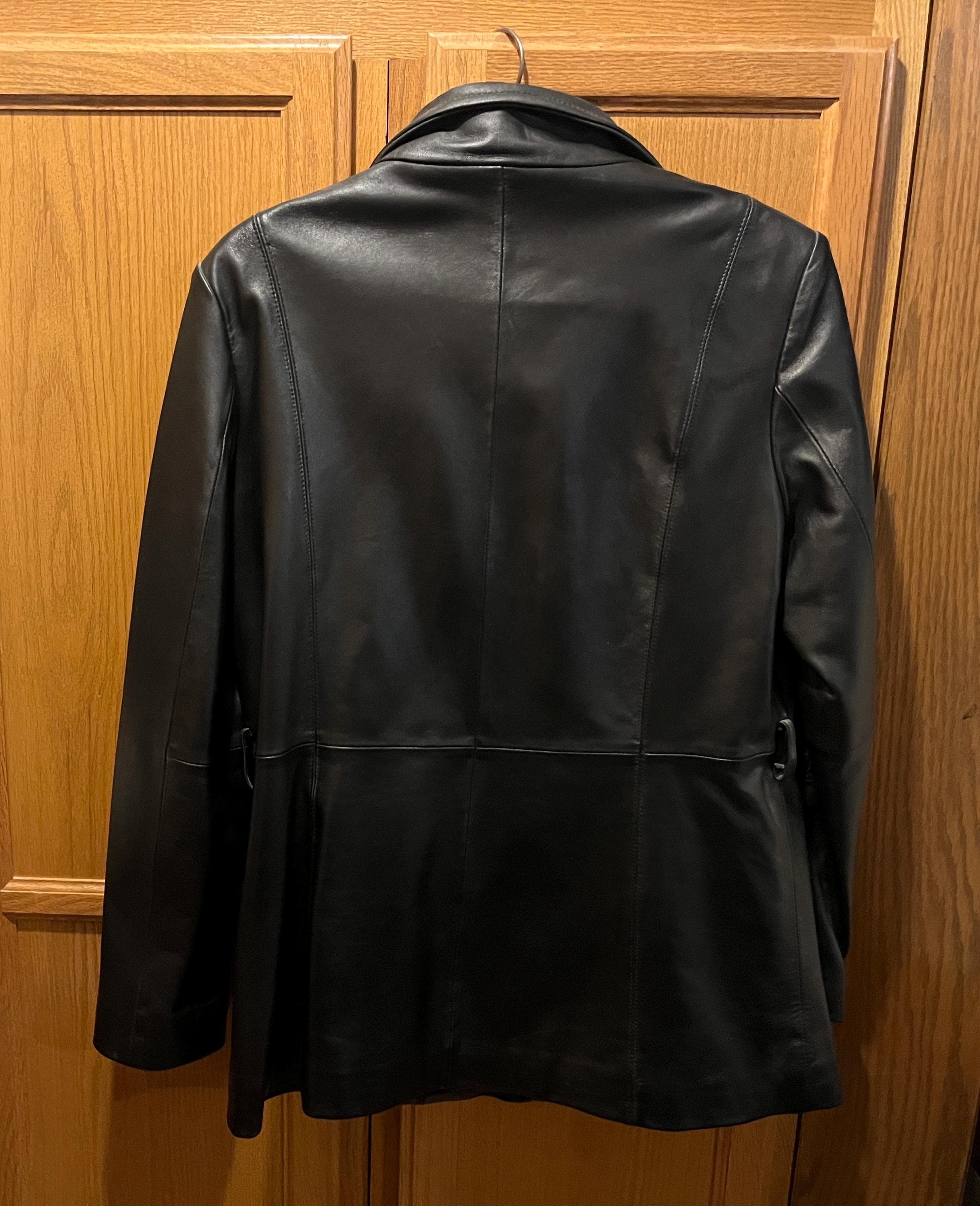 Vintage Tannery West Leather Jacket Size Medium - Etsy