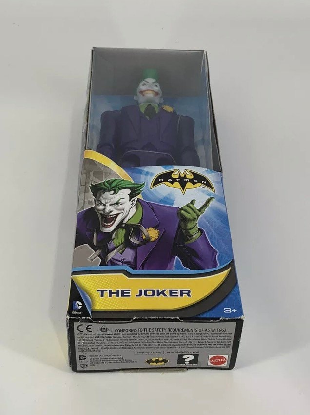 DC Comics Batman the Joker 12 Inch Action Figure - 2014 Mattel New