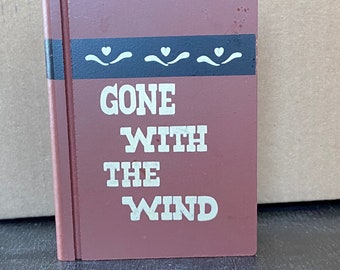 Gone With the Wind Wooden Book Decor