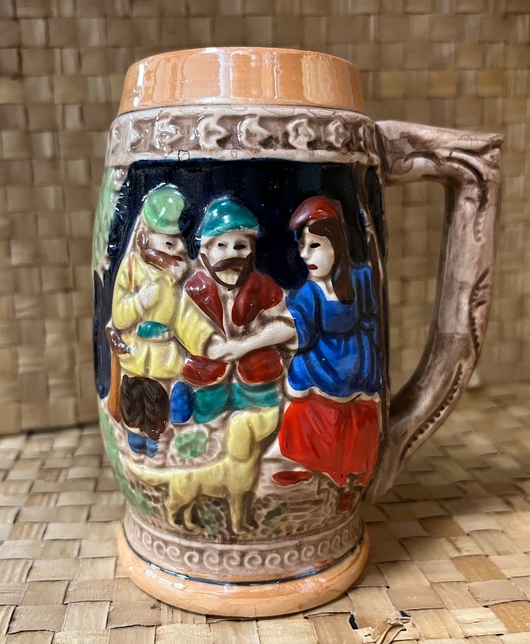 Vintage Collectible Ceramic Beer Stein Made in Japan Etsy