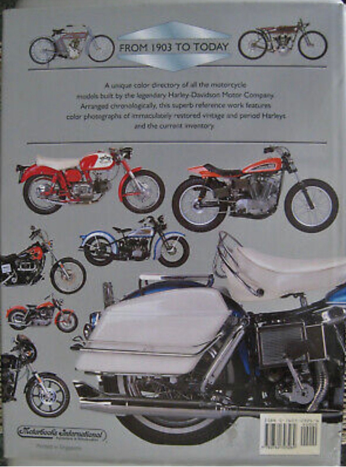 The 1997 Complete Harley Davidson Encyclopedia by Tod Rafferty