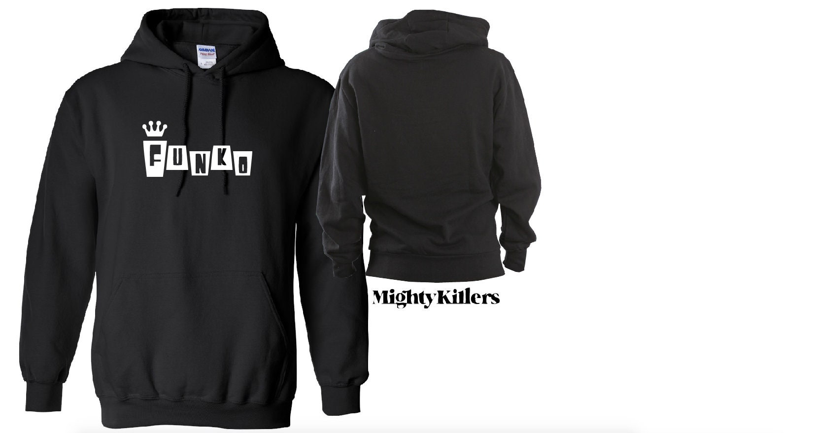 Logo Funko pop Hollywood Hoodie pull over jacket Etsy