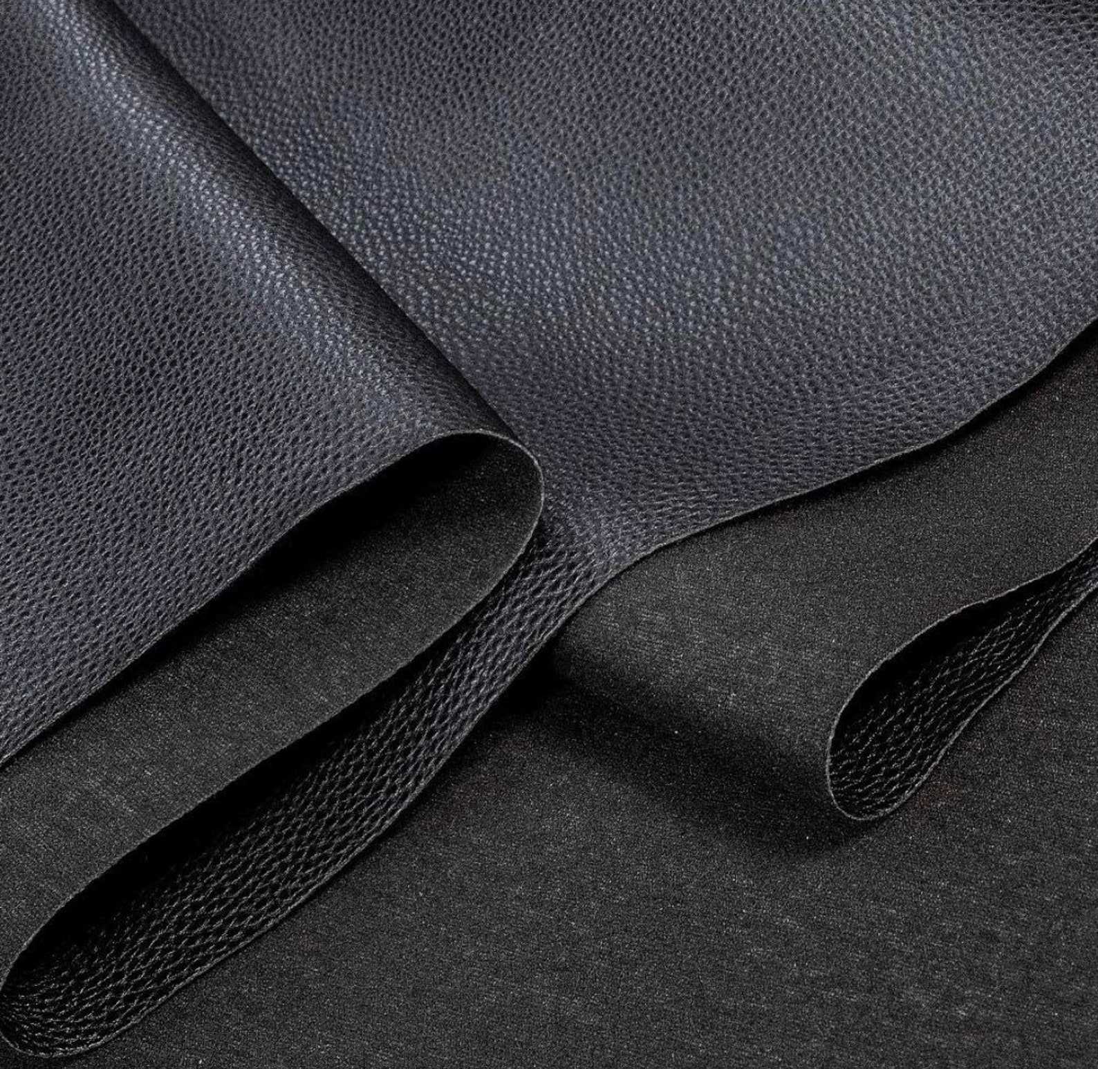 Black Pebble Grain petaapproved Vegan Leather Handbag Etsy