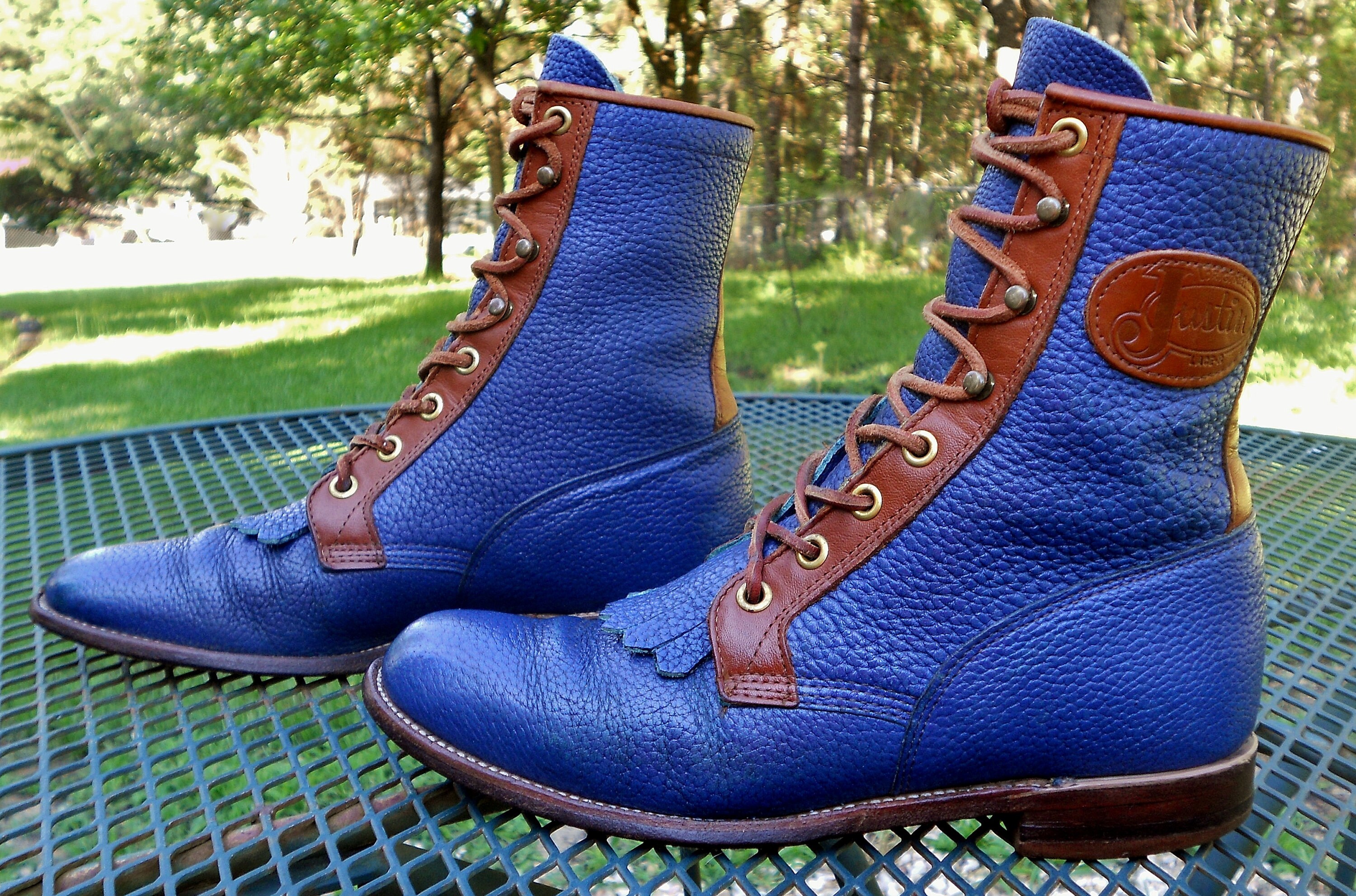 justin bullhide boots
