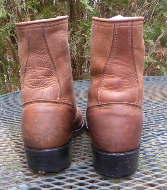 Vintage PD Tuff USA Apache Leather Paddock Boots … - image 9