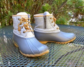 Sperry Boots - Etsy