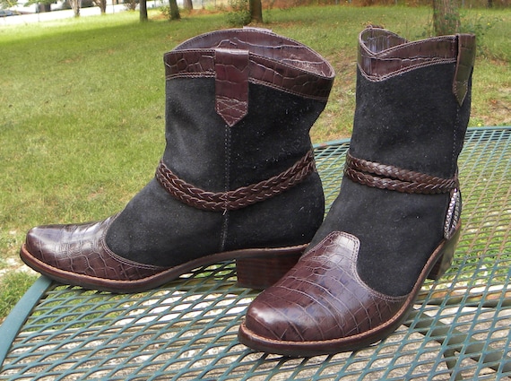 Brighton cowboy boots on sale