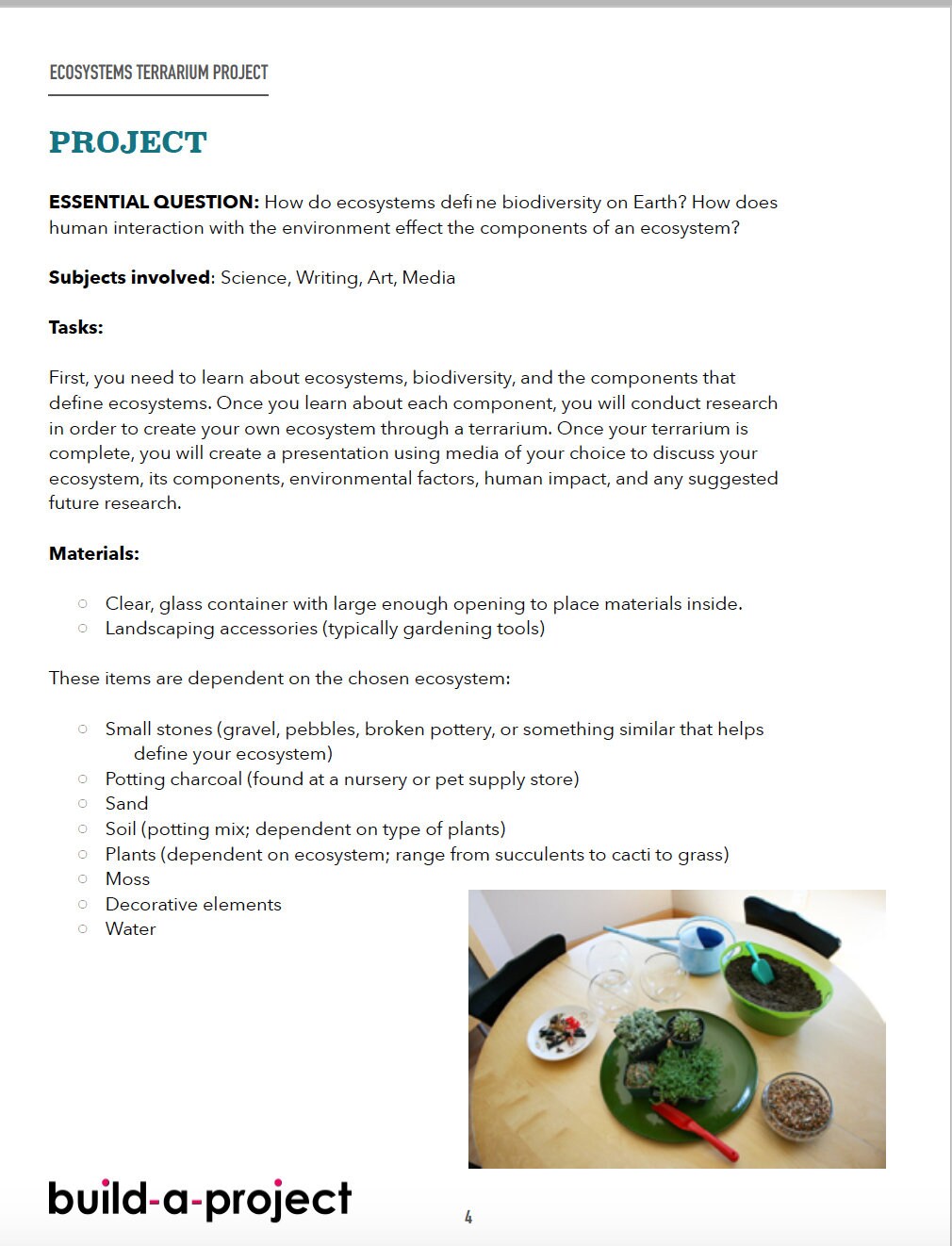 Ecosystem Science Project 5th-9th Grade | Etsy