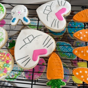 Easter Sugar Cookies - custom or standard available