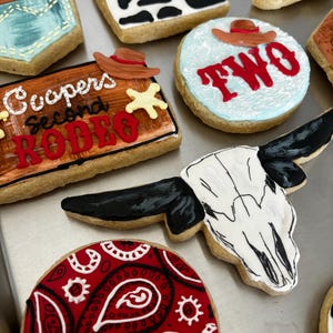 Rodeo Cookie Set / Cowboy themed