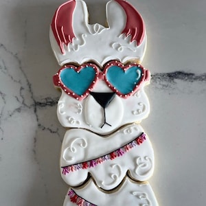 Llama Love Cookie Set