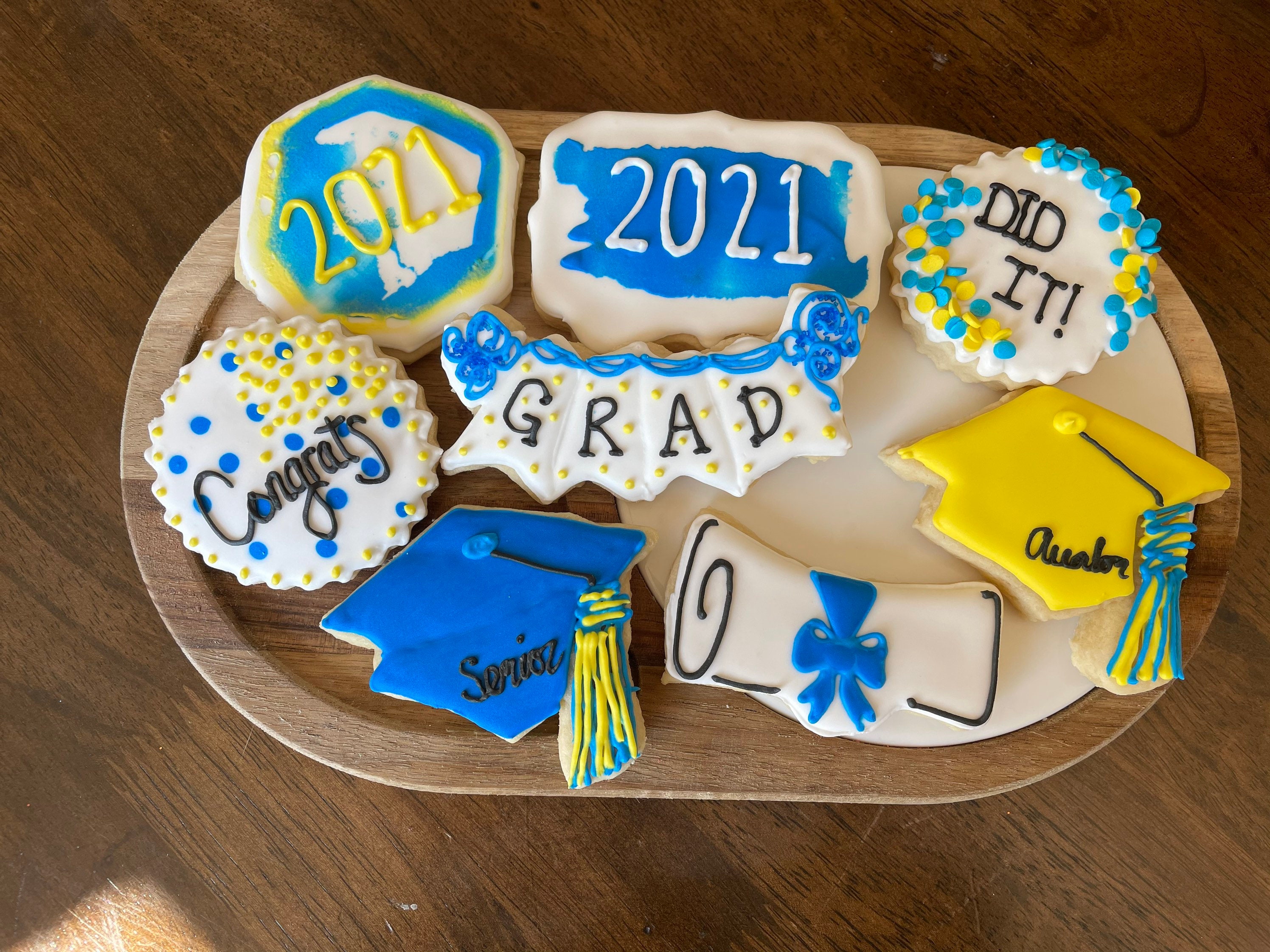 Graduation / Celebration Sugar Cookies - Etsy
