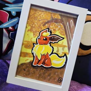 Mini Flareon Art