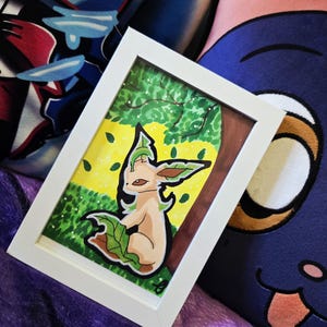 Mini Leafeon Art