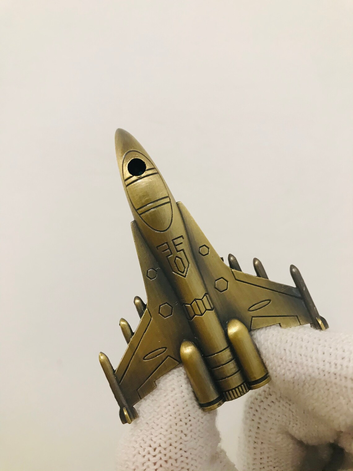 Golden Airplane Lighter Lighter Gift Rare Lighter Toy Etsy