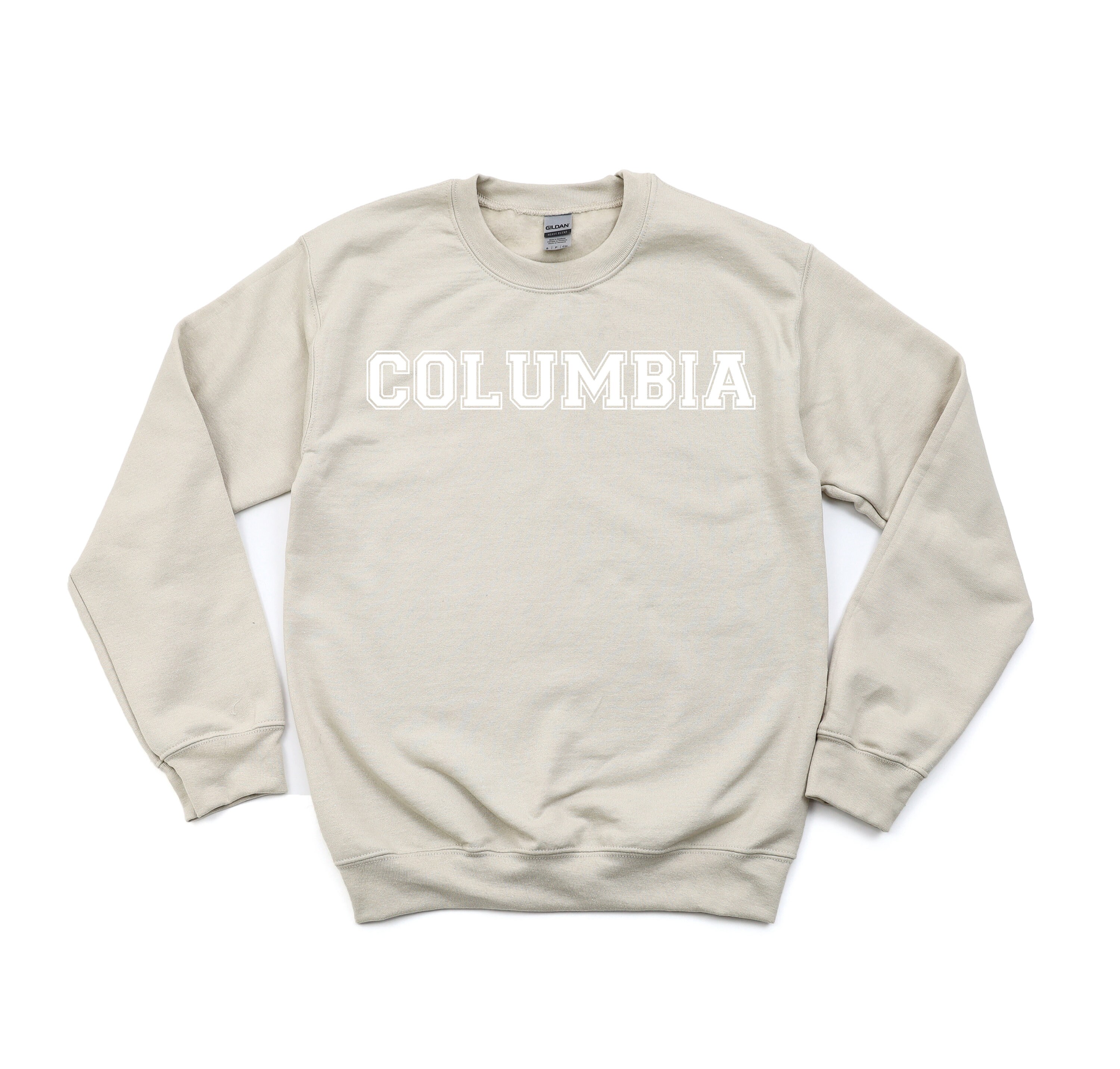 University Sweatshirt College Sweatshirt Custom University Etsy