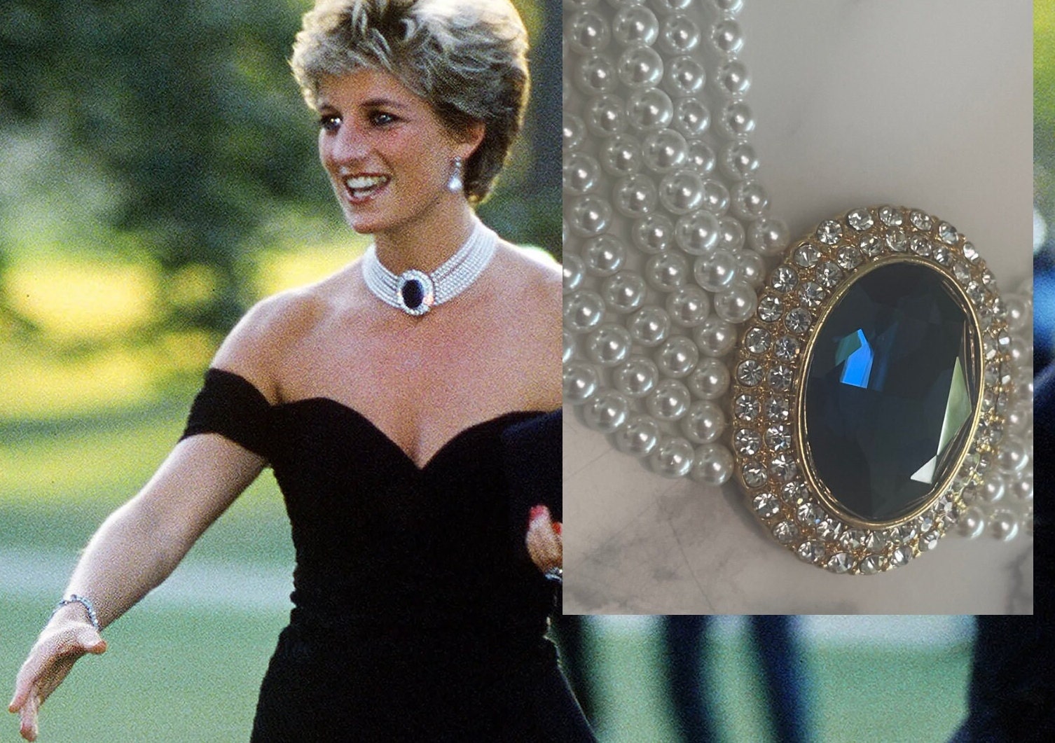 925 スターリングsilver cz ダイアナ妃モデル ネックレス Princess diana necklace - Etsy 日本