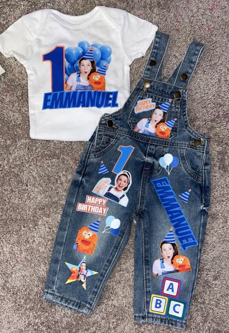 Ms.rachel Birthday Outfit, 1st Birthday Outfit Ms.rachel Party, Girl ...