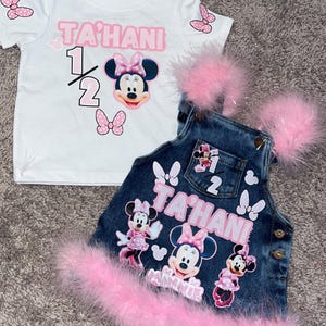 Kids Girl Custom Birthday Outfit, 1st birthday, sesame street elmo outfit, bluey,rachel outfit, gracies corner. any theme girl toddler