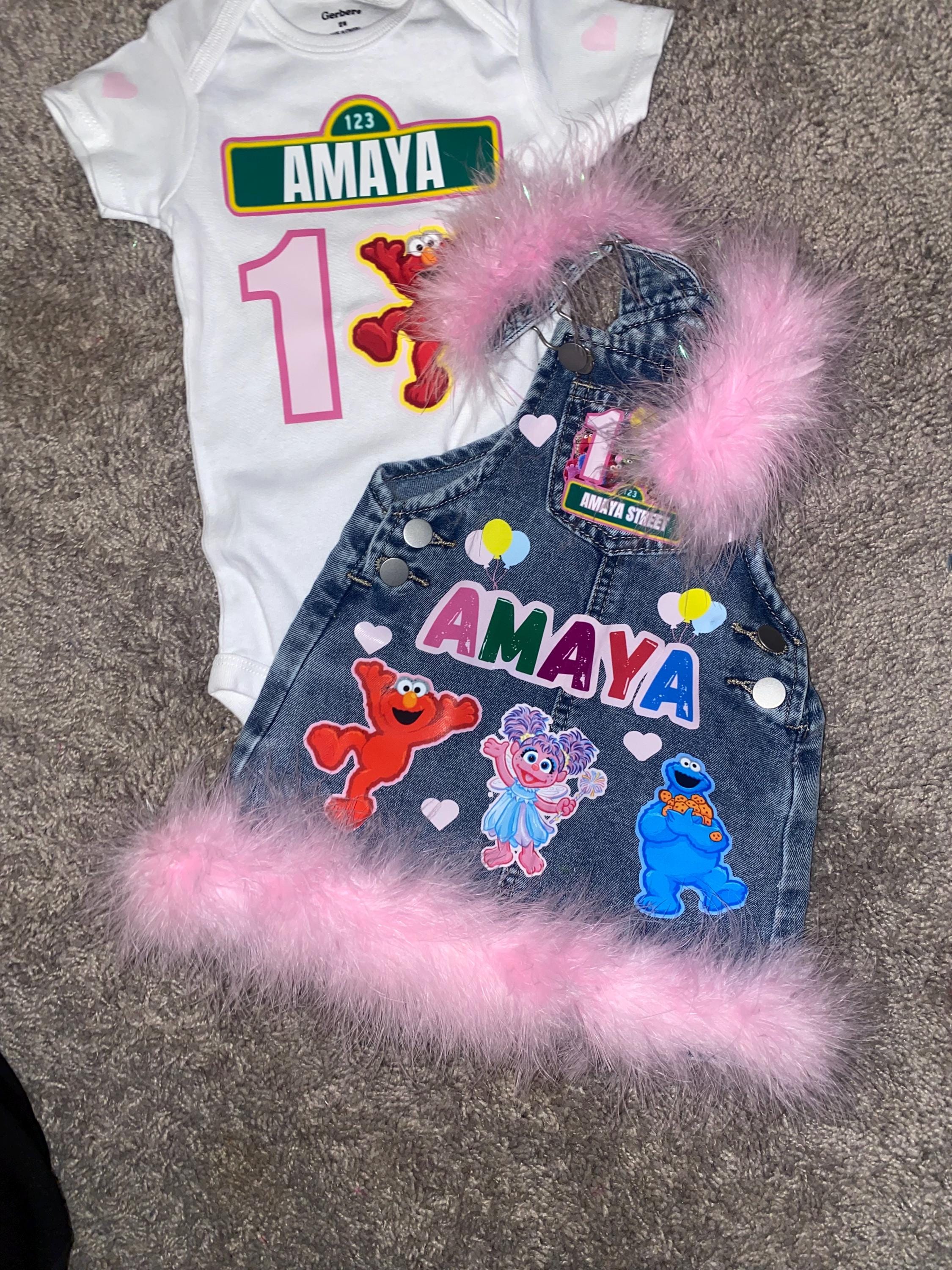 2nd Birthday Outfit Girl Elmo - Etsy