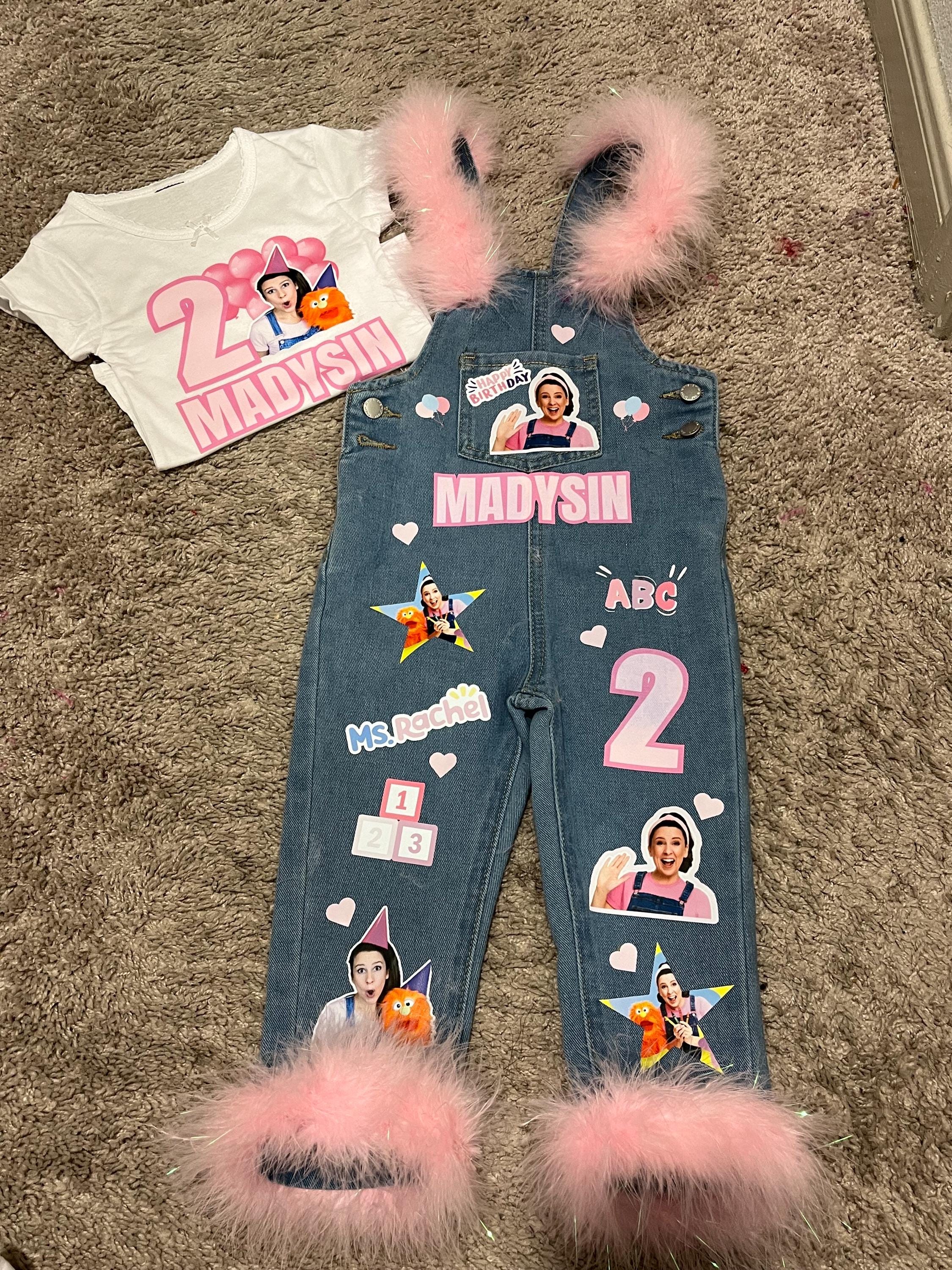 Ms.rachel Birthday Outfit, 1st Birthday Outfit Ms.rachel Party, Girl ...