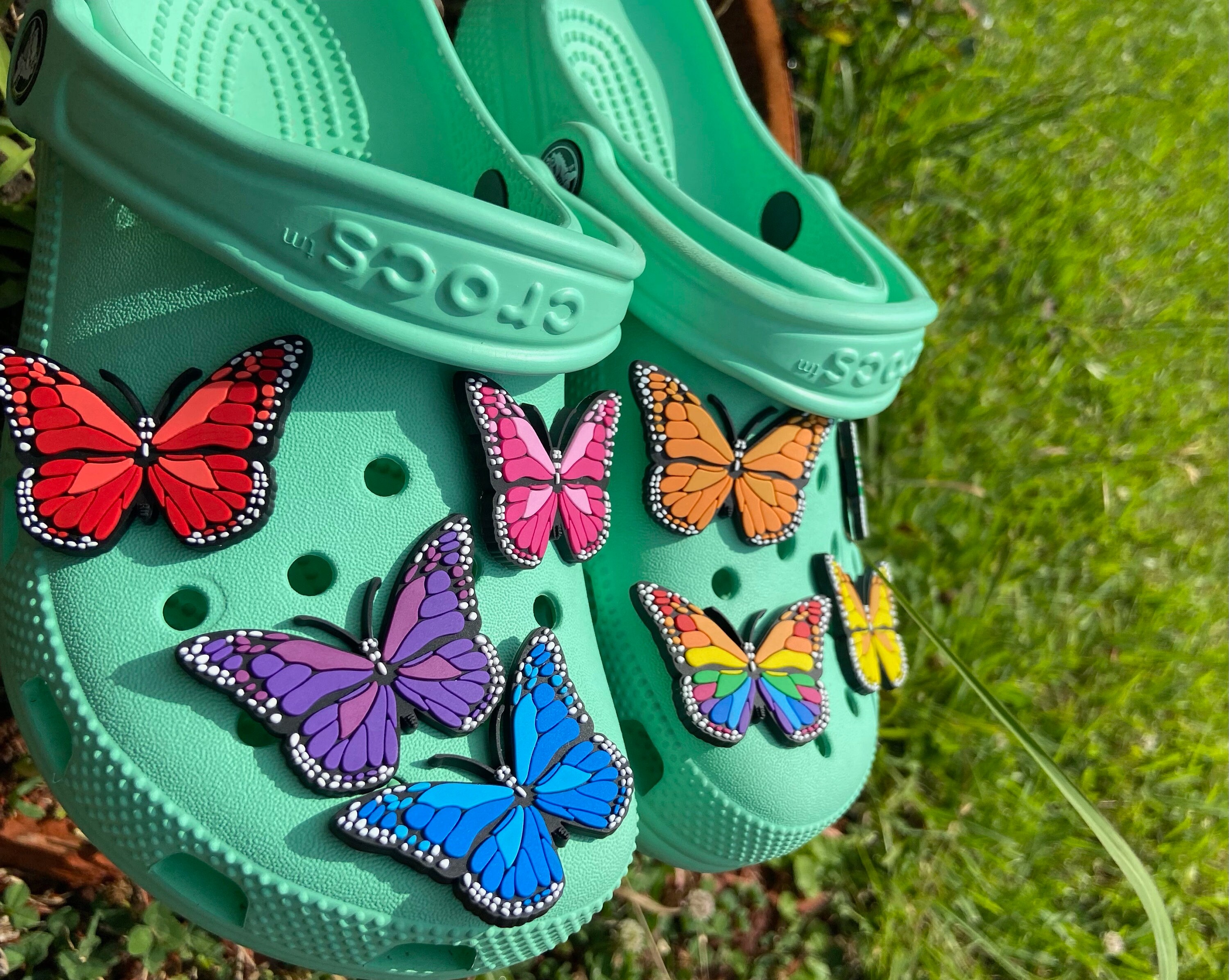 Butterfly Shoe Charm for Crocs - Croc Accessories