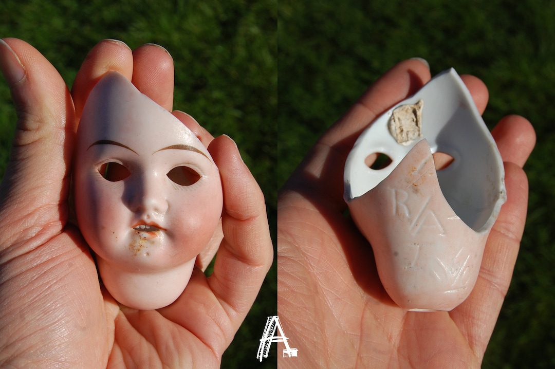 Victorian/edwardian Doll Head Vintage Dolls Heads Porcelain Etsy