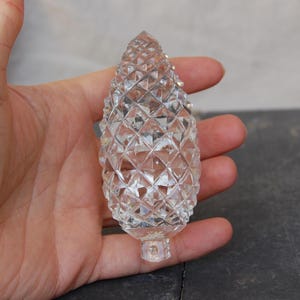 Decorative Glass Pine Cone Ornament