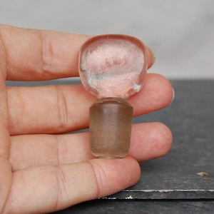 Vintage Glass Stopper, Replacement Stopper, Old Glass Stopper