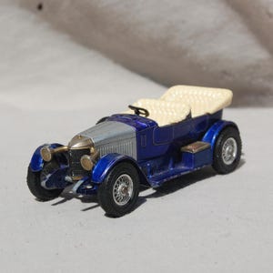 Vintage 1970 Lesney Matchbox Models of Yesteryear, 1914 Prince Henry Vauxhall, Diecast Collectible Car