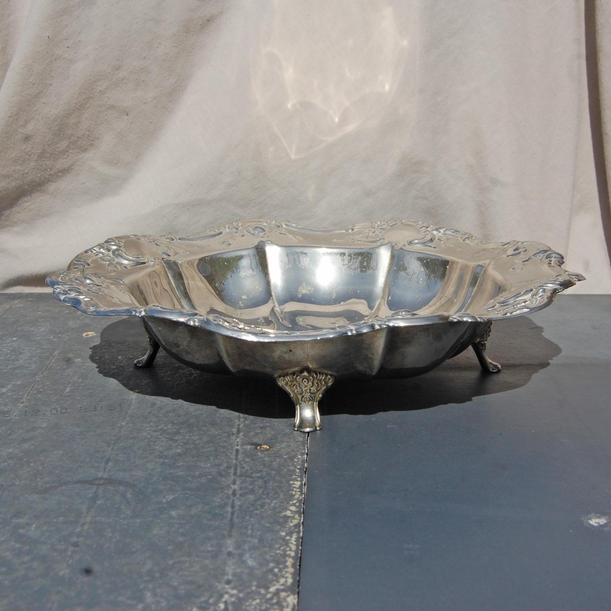 Silver rose bowl - Etsy 日本