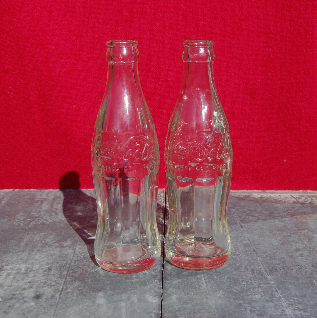 Two 1950s Cocacola Bottle Vintage Classic Coca Cola Bottle. Etsy
