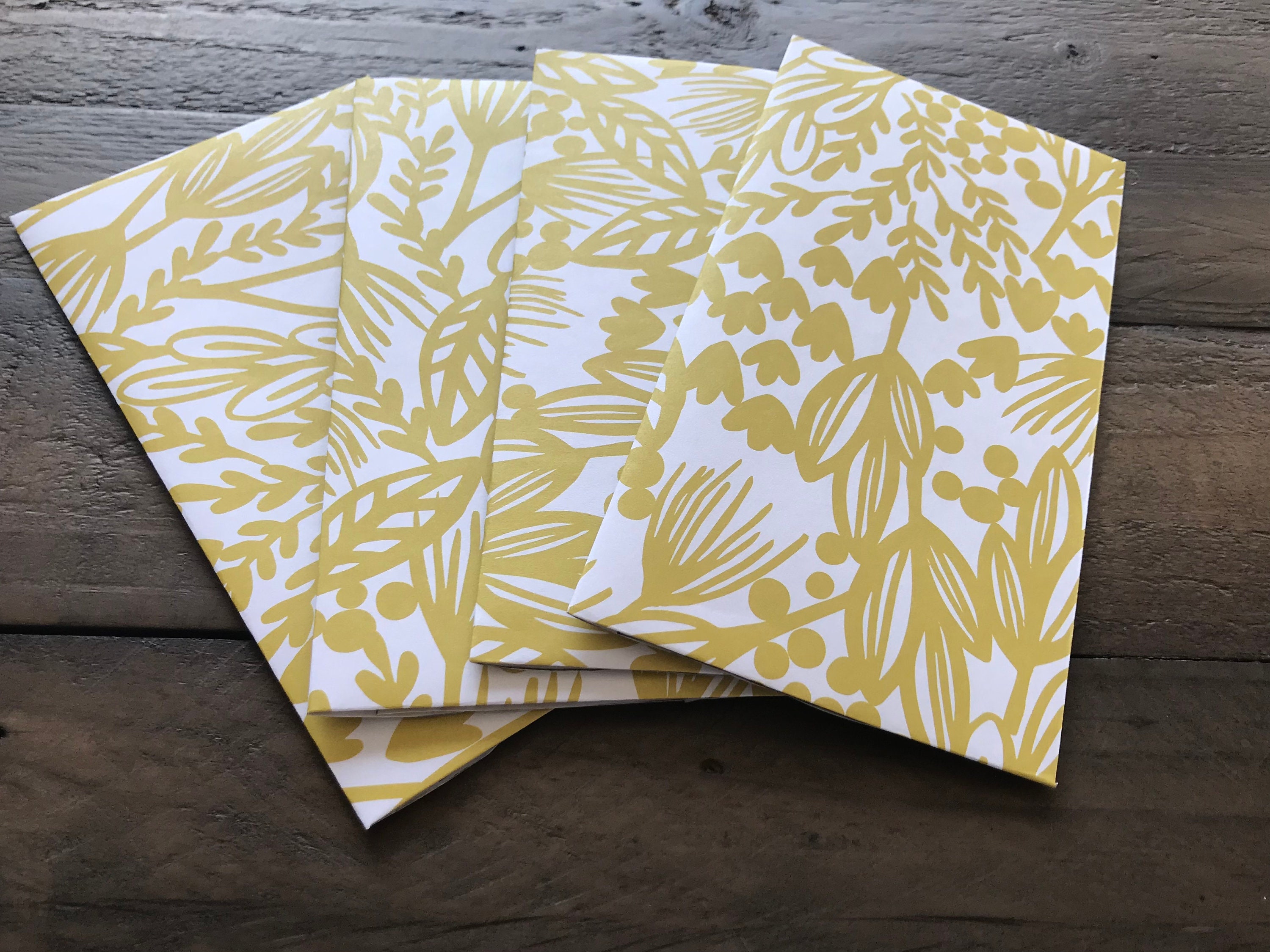 Cash Envelopes Floral Print Decorative Envelopes Etsy Australia