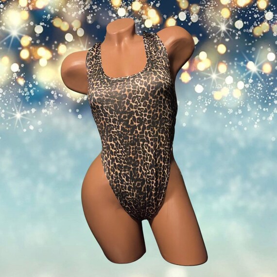 Exotic Dancewear Adjustable Bodysuit with Rhinestones