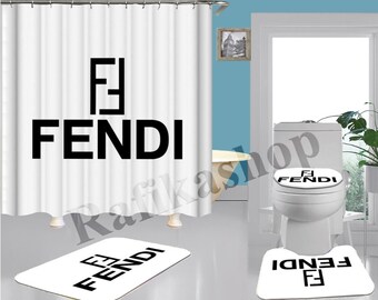 fendi shower curtain