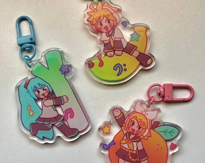 [PREORDER] Vocaloid x Crux Niko Plush Keychains