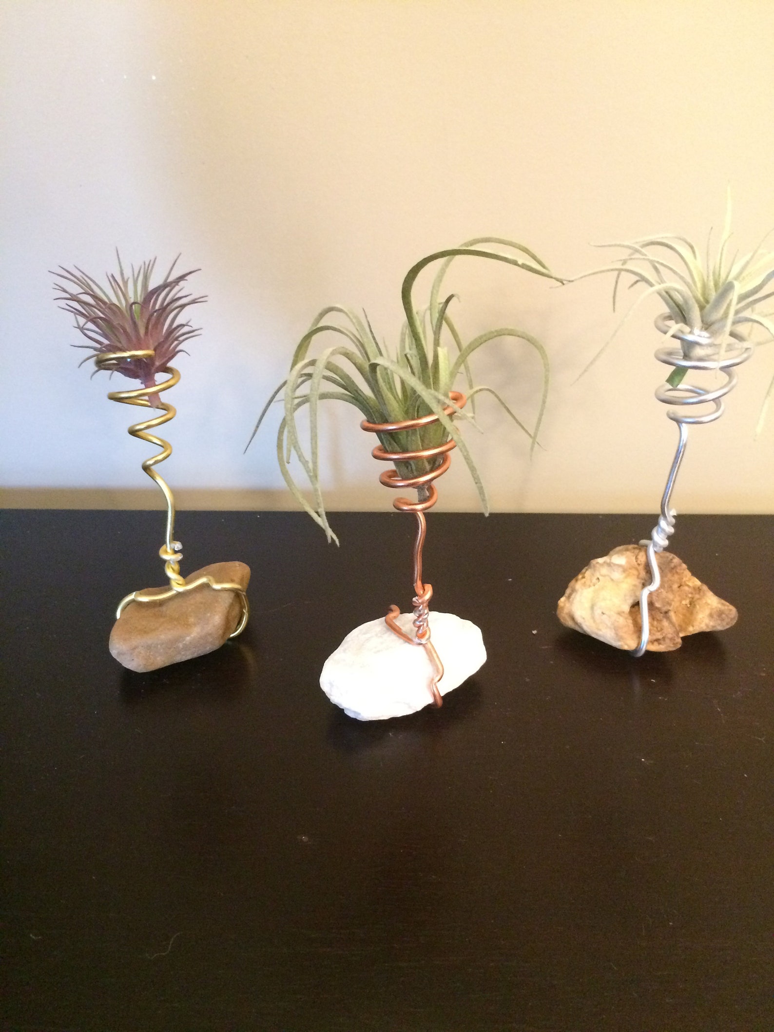 Wire Air Plant Holder air plant not included Etsy