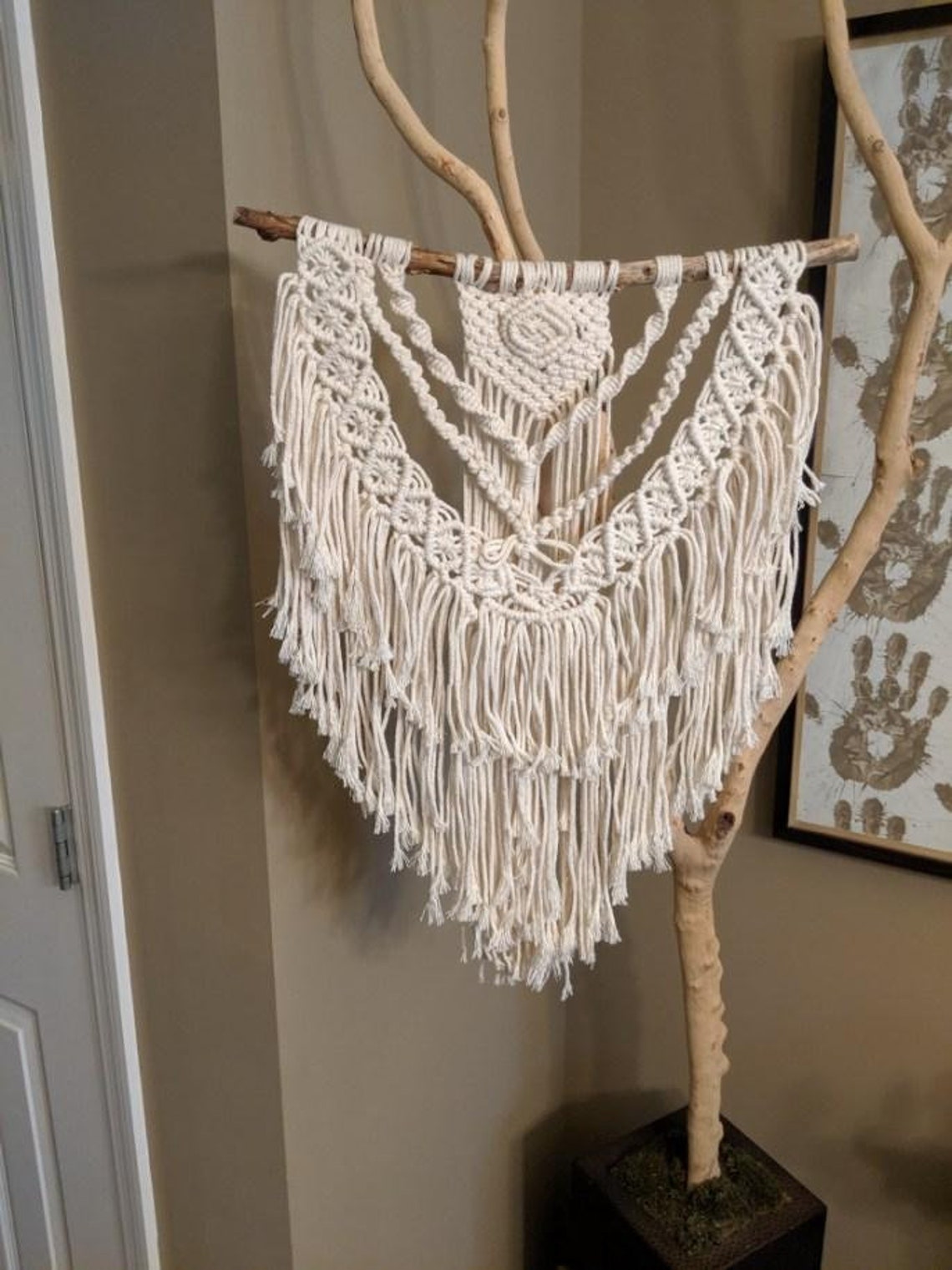 Macramé Tapestry Etsy