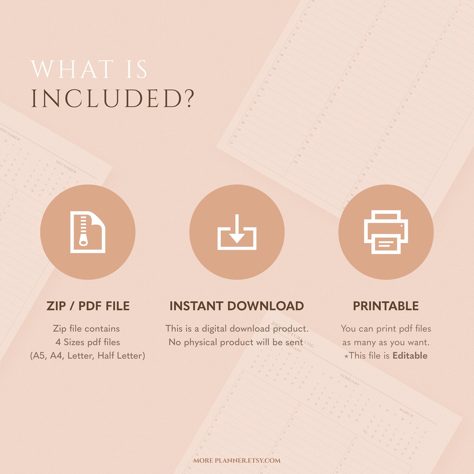 2024-future-log-printable-planner-refills-a5-minimal-bullet-journal