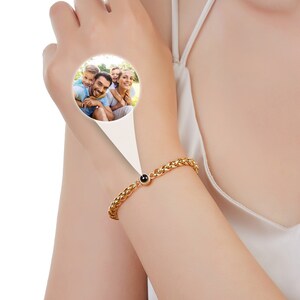 Personalized Photo Projection Bracelet