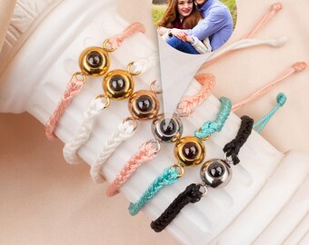 Jeweidea Bracelet Photo Projection Pour Homme Femme Bracelet